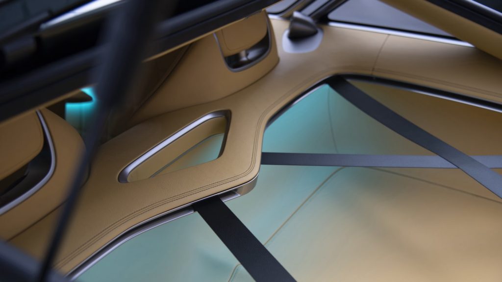 Genesis X Speedium Coupe interior